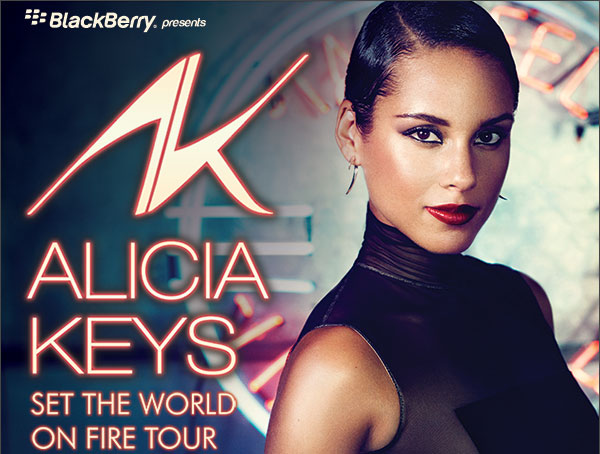 Alicia Keys Set The World On Fire Tour